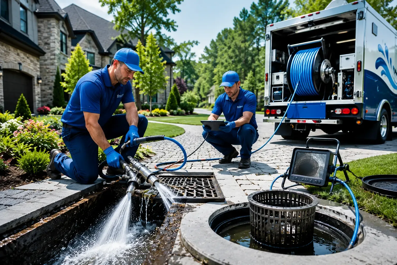 Local outdoor drain cleaning professionals in Rural Valley, PA